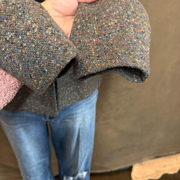 Dalton Tweed Wool Blazer Women’s Size 10 USA Made Speckled Vintage Classic - Picture 8 of 15